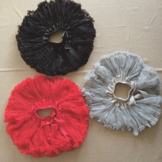 Jupe enfant en mousseline de soie - Ref 2052210 Image 4