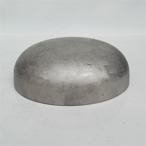 304不锈钢椭圆封头焊接罐底盖板半圆封头管底末端半球工业封口dn