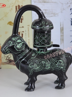 工艺影视道具长信宫灯家居装饰