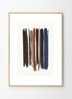 liveart 进口丹麦mogensen lopez 抽象艺术stripes 原版装饰画