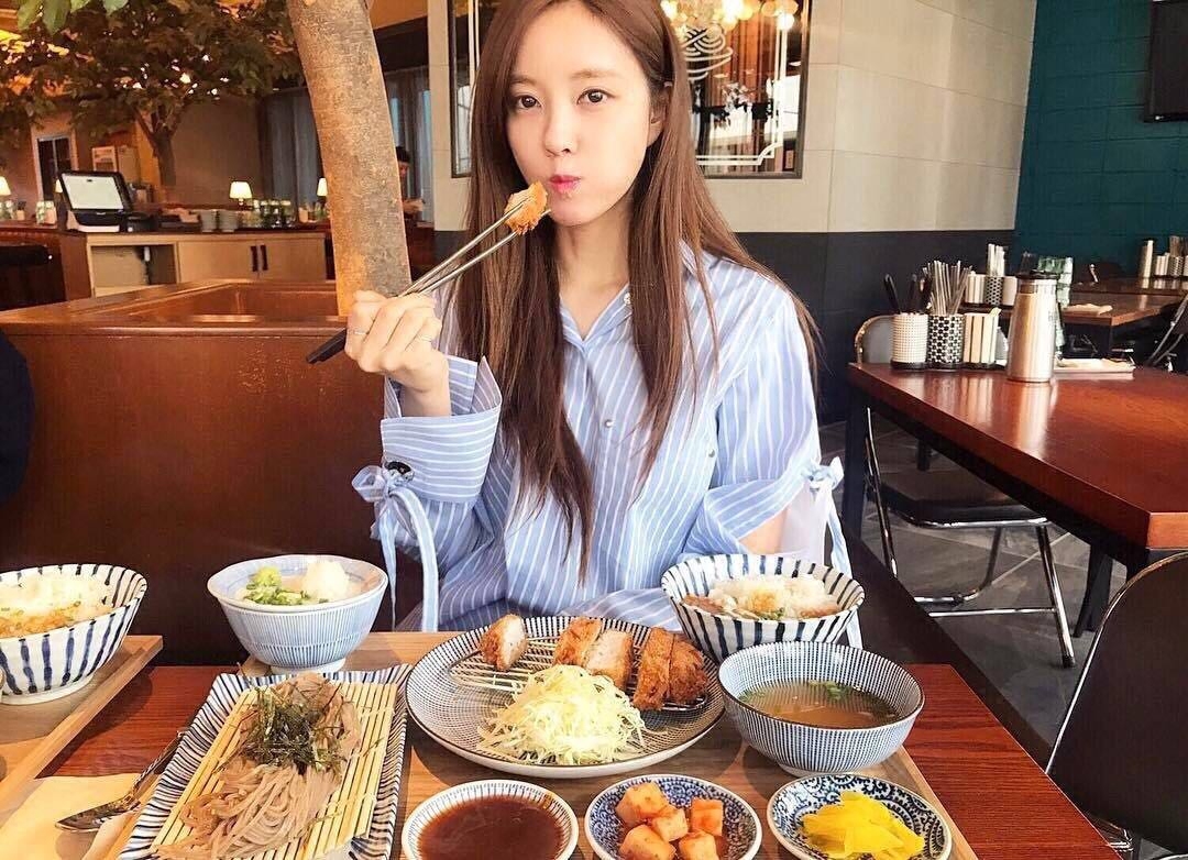 韩国代购朴孝敏同款 Clue De Clare 正品拼色竖条纹绑带长袖衬衫