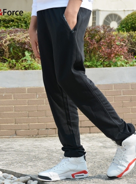 Ares＆Force运动裤秋冬款男士休闲卫裤 针织袋跑步运动加大码男裤