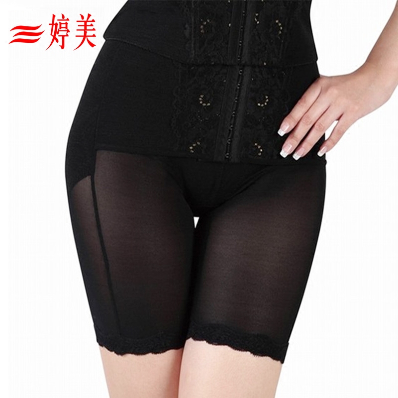 康美婷腰封前扣式可調(diào)5分塑褲女士產(chǎn)后束腰提臀收腹褲KC0911