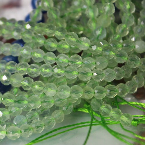 diy无优化刻面葡萄石手作风散珠