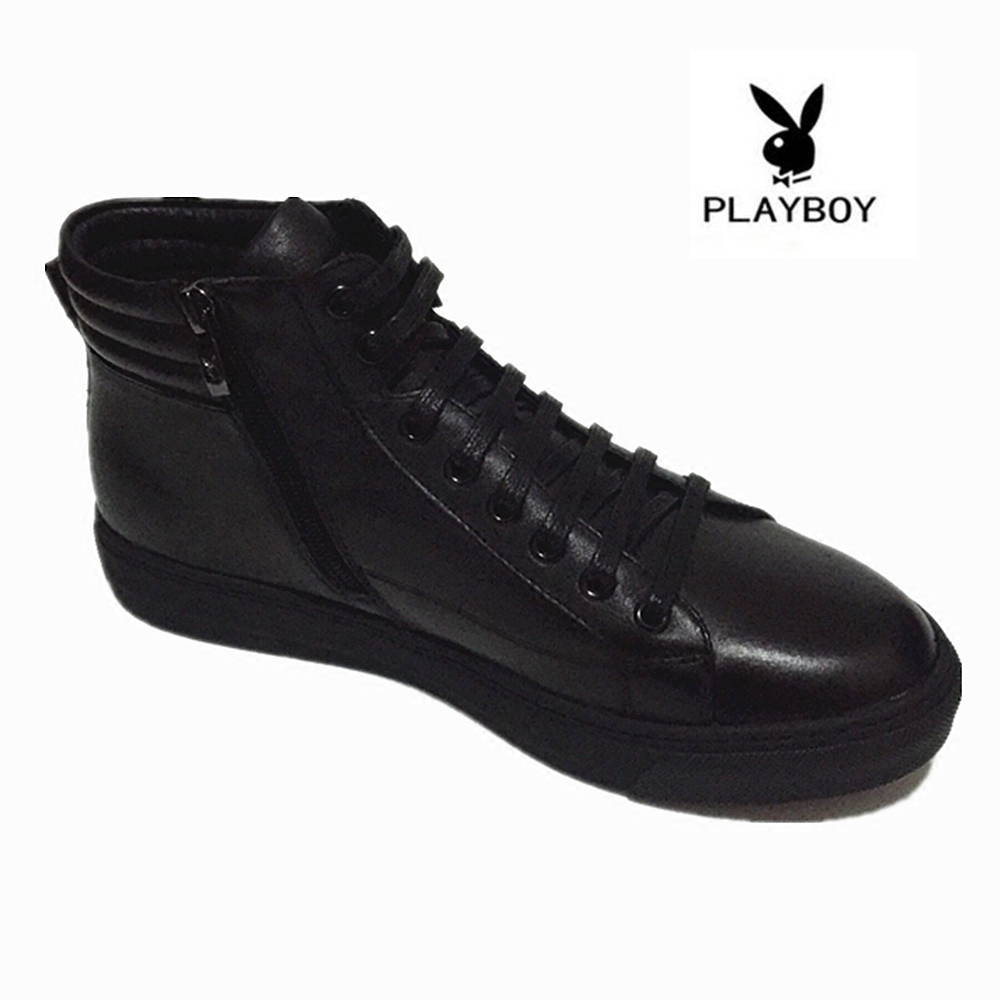 冬季真皮休闲风加绒棉鞋