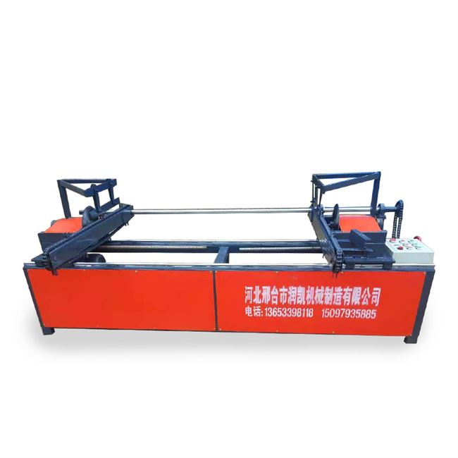 销双端齐头锯双头锯高精度截断木工机械全自动多段截断料裁料齐厂