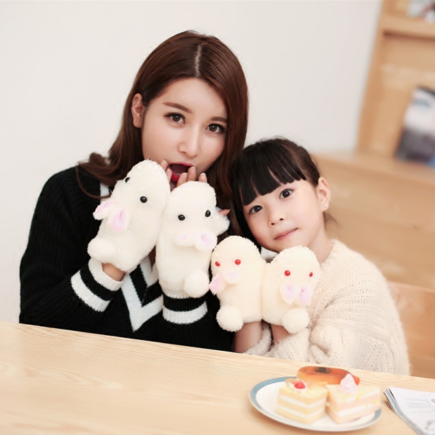 Gants pour fille en velours - Ref 2149916 Image 4