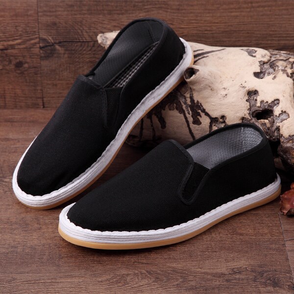 贝多力 老北京布鞋 懒人鞋 橡胶底￥9.9包邮 牛筋底￥19.9包邮