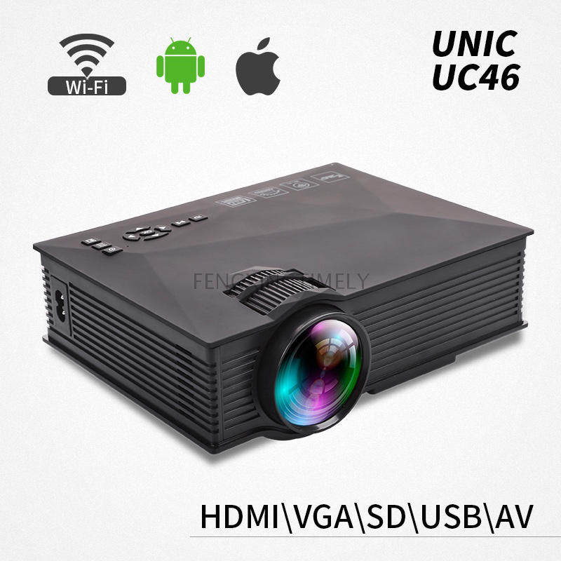 UC46 Phone wireless wifi 1200lumens HD led projector beamerin the Electronic/Electrician , Smart Home System , Other smart home products  category - from Buy2taobao.com to provide professional Taobao agent buy service