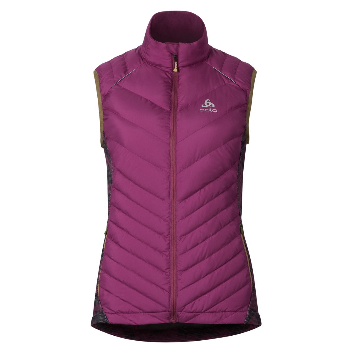 奥递乐女款超轻透气跑步羽绒马甲Odlo Flender Running Down Vest