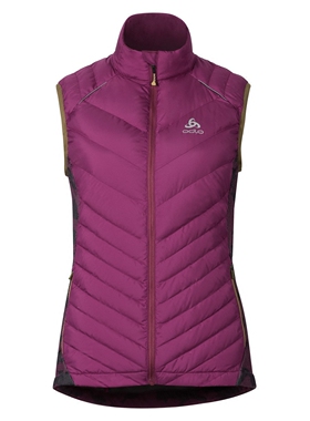 奥递乐女款超轻透气跑步羽绒马甲Odlo Flender Running Down Vest