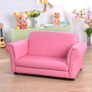 Children's sofa cute princess pink double baby small sofa minimalist home baby sofa combination free shipping