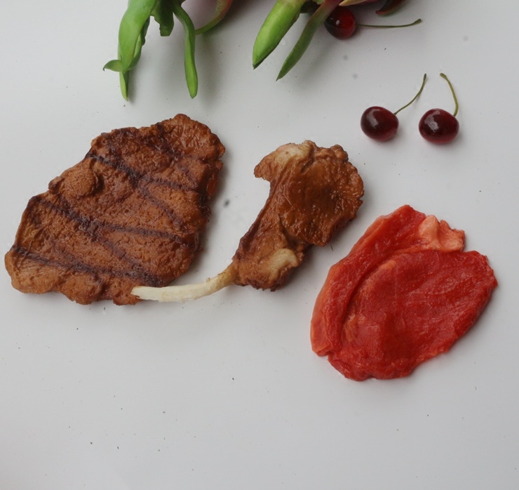 仿真食物模型食品展示猪肉瘦肉食材道具冰箱陈列装饰品仿真肉摆件