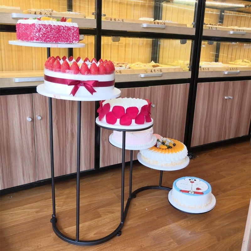 新款欧式六层铁艺s形蛋糕架子多层创意生日庆祝婚礼甜品架展示台