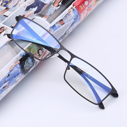 防蓝光辐射眼镜男女平光镜无度数看手机玩电脑保护眼睛护目平面潮