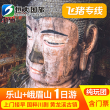 飞猪专线纯玩乐山大佛峨眉山一日游黄龙溪古镇跟团游蜀风雅韵门票