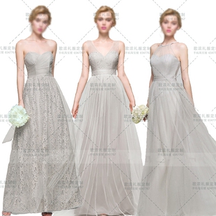 定做定制訂造製姊妹裙伴娘裙姐妹礼服结婚新娘敬酒服lace dresses