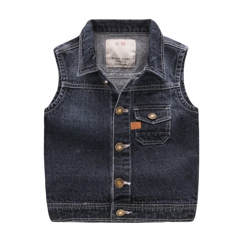 Gilet garcon en toile - Ref 2067874 Image 2