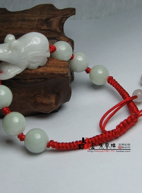 天然翡翠玉鼠手链属牛人鼠牛六合饰品