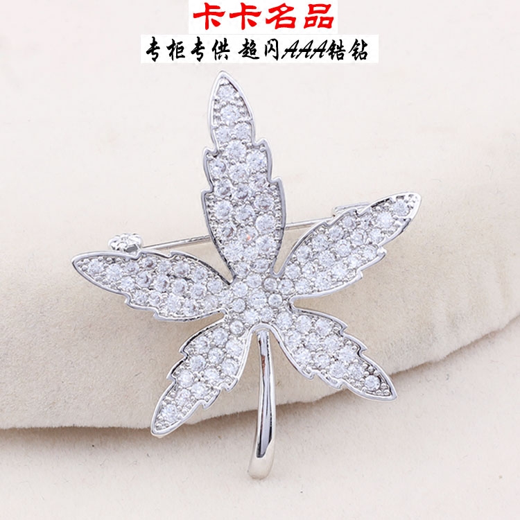 Broche en Zircon diamant - Ref 1175834 Image 1