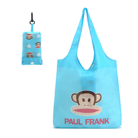 双高品质paulfrank大嘴猴，定制环保折叠手提单肩购物袋