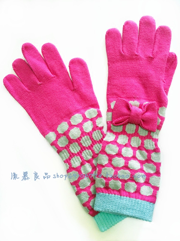 Gants pour fille en coton - Ref 2150506 Image 1