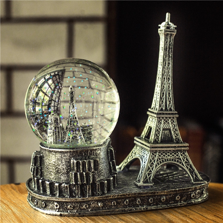 复古创意生日礼物送男水晶球同学