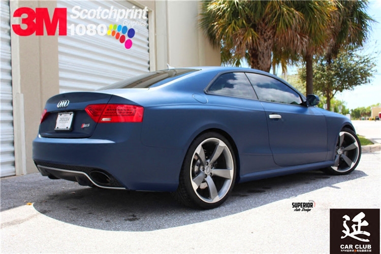 车衣裳3m汽车改色膜电光金属灰亚光黑电镀银等全车身改色贴膜