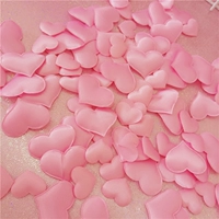 Розовое персич сердце любовь ткань искусство лепестки лепестки губки таблет