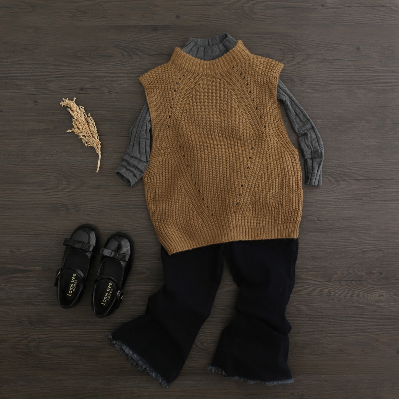 Gilet fille en cachemire - Ref 2070946 Image 3