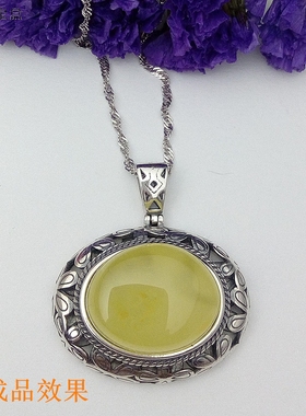 镀白金复古时尚镂空花朵造型