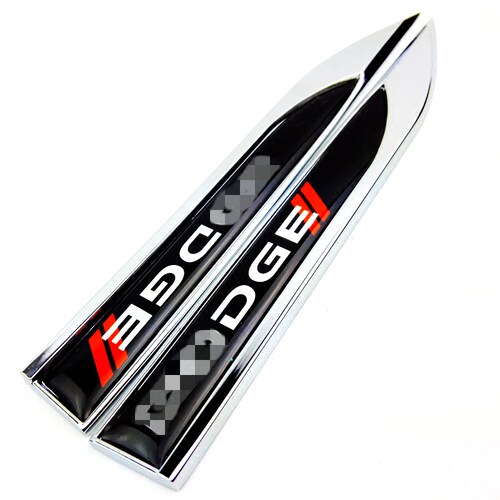 DODGE滴胶叶子板适用于酷威酷博改装金属车贴