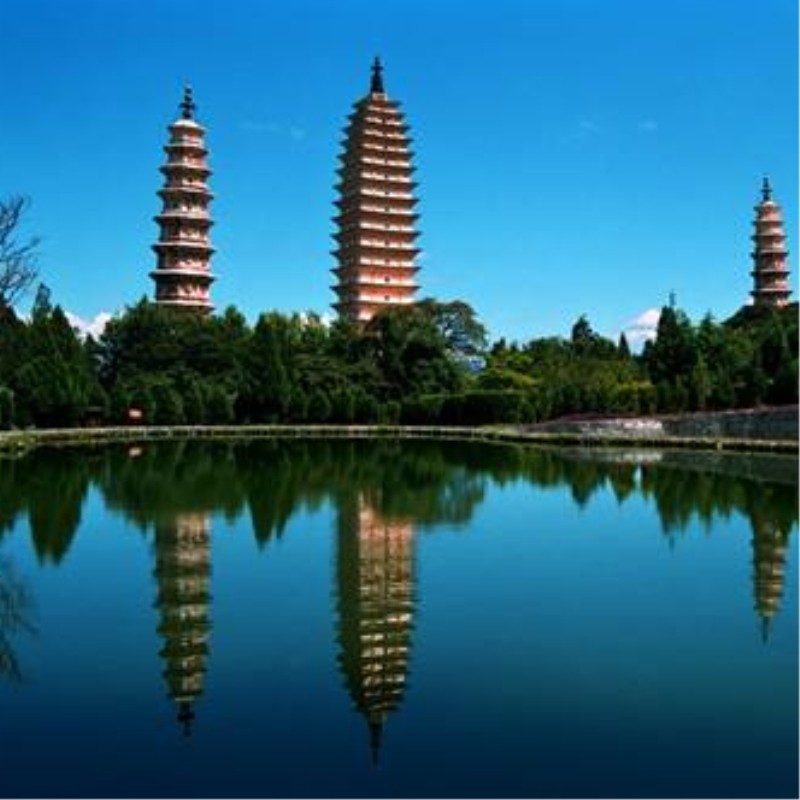 [崇圣寺三塔文化旅游区-大门票+电瓶车]大门票+景区内部游览观光车往返