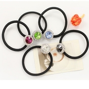 Good hair Korean hair jewelry Korea hair tie elastic rhinestone fashion hair hair band hair rope capitatum