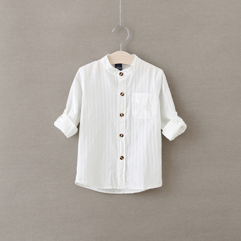 Chemise garcon SOOPOOR à manche longue - Ref 2077123 Image 3