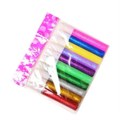 golden onion glue pen glitter glue 10 color powder seven col