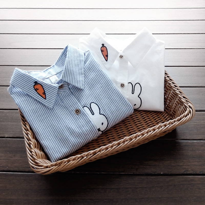 Chemise fille à manche longue - Ref 2086334 Image 1