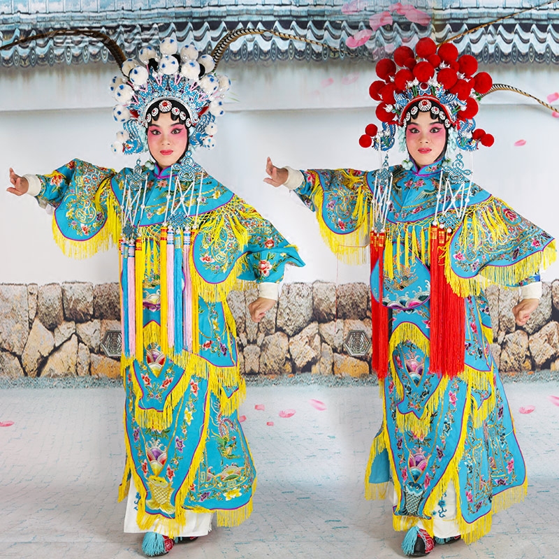 改良风戏剧古装扈三娘刀马旦