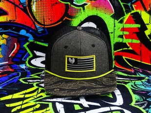 说唱OG帽子 wu tang 武当派网帽 饶舌rap元素团队标志货车帽