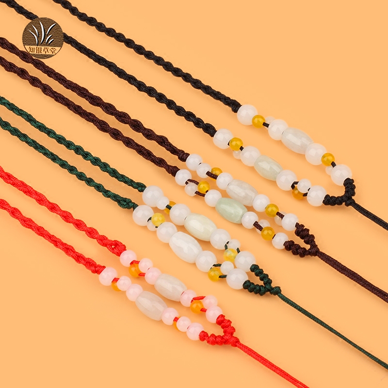 077款 项链绳吊坠绳挂坠玉坠翡翠玉器黄金玉佩吊坠挂件绳