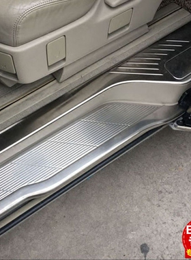 大霸王普瑞维亚PREVIA/ESTIMA ACR50不锈钢门槛条改装车身脚踏板