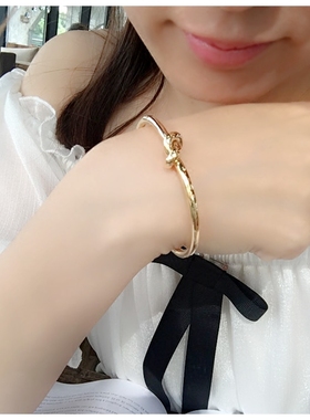 韩国百搭同心结名媛风手链