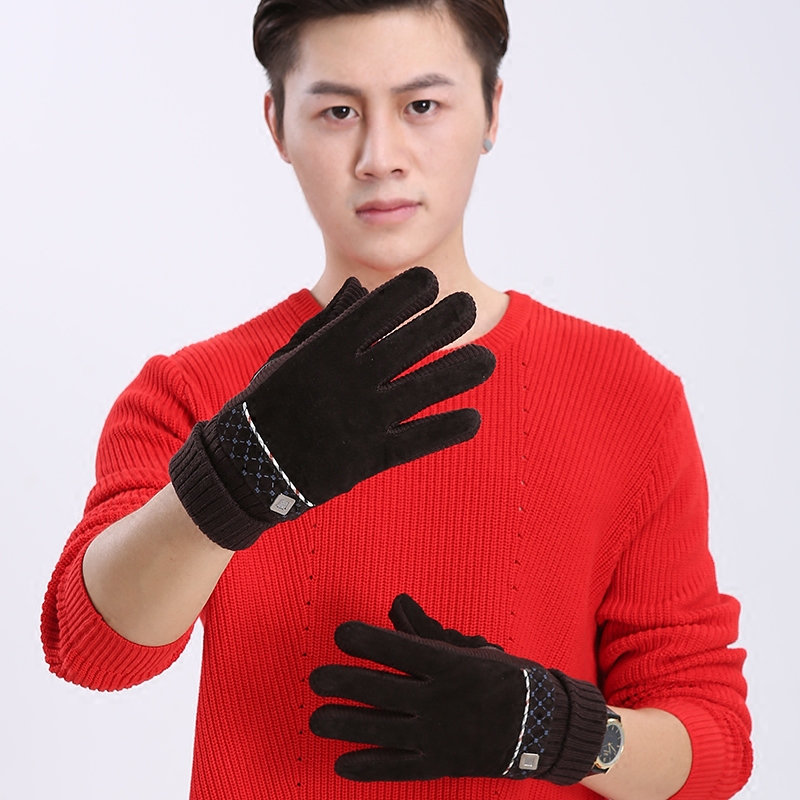 Gants pour homme VILENDONE     en peau de porc - Ref 2782438 Image 2