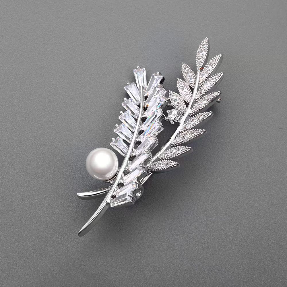 Broche femme FENY en Zircon diamant - Ref 1179391 Image 3