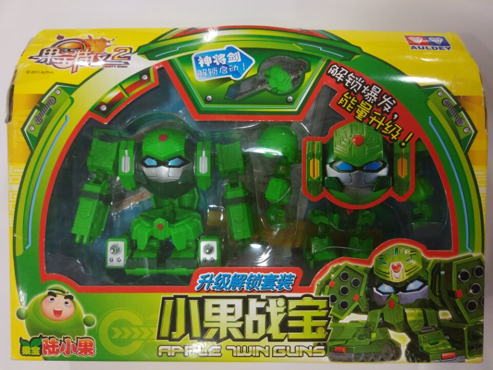 熱銷正版果寶特攻2代合體變形升級解鎖國寶特工香橙小果菠蘿戰寶