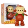 Nhảy múa điện Little Monkey Light Music Happy Swing Monkey Hát cho trẻ em Flash Toy - Khác đồ chơi steam