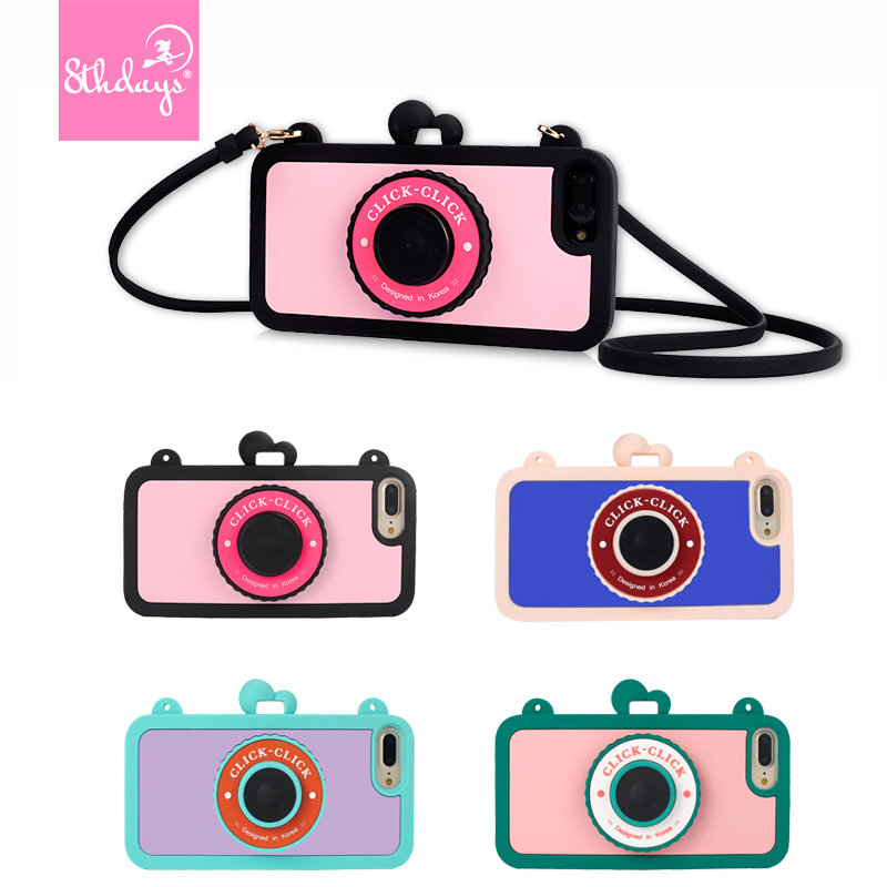 热销8thdays iphone7手机壳7plus 苹果iphone8卡通自拍神器保护套在类目 3C数码配件, 手机配件, 手机保护套/壳中 - 来自Buy2taobao.com提供专业的淘宝代购服务