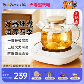 小熊电陶炉煮茶器电茶炉家用多功能小型围炉电磁炉泡茶煮茶壶