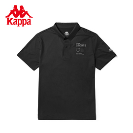 Kappa卡帕男装美式复古短袖POLO衫2024春季运动T恤休闲半袖