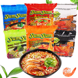 泰国进口yumyum养养牌方便面宵夜速食泡面酸辣冬阴功浓汤面条350g